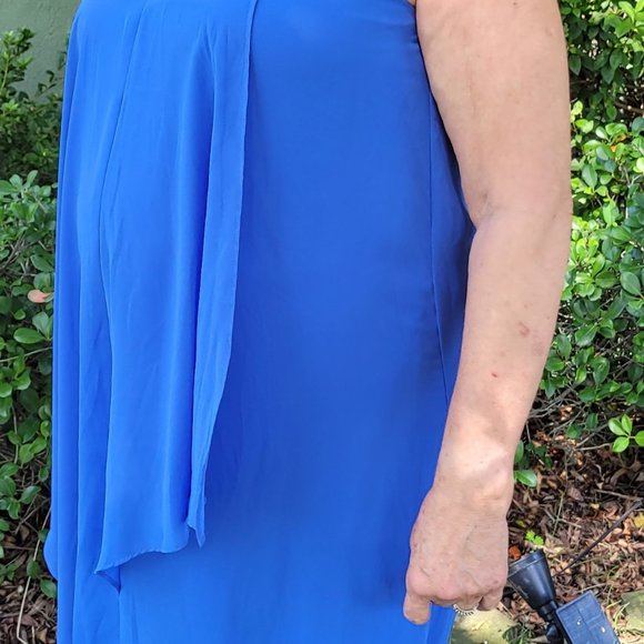 CHICO's Aster Blue Drape Size 2.5 - Picture 2 of 7